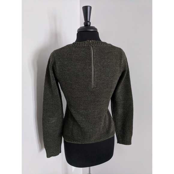 Dark Green Sweater - Picture 4 of 5